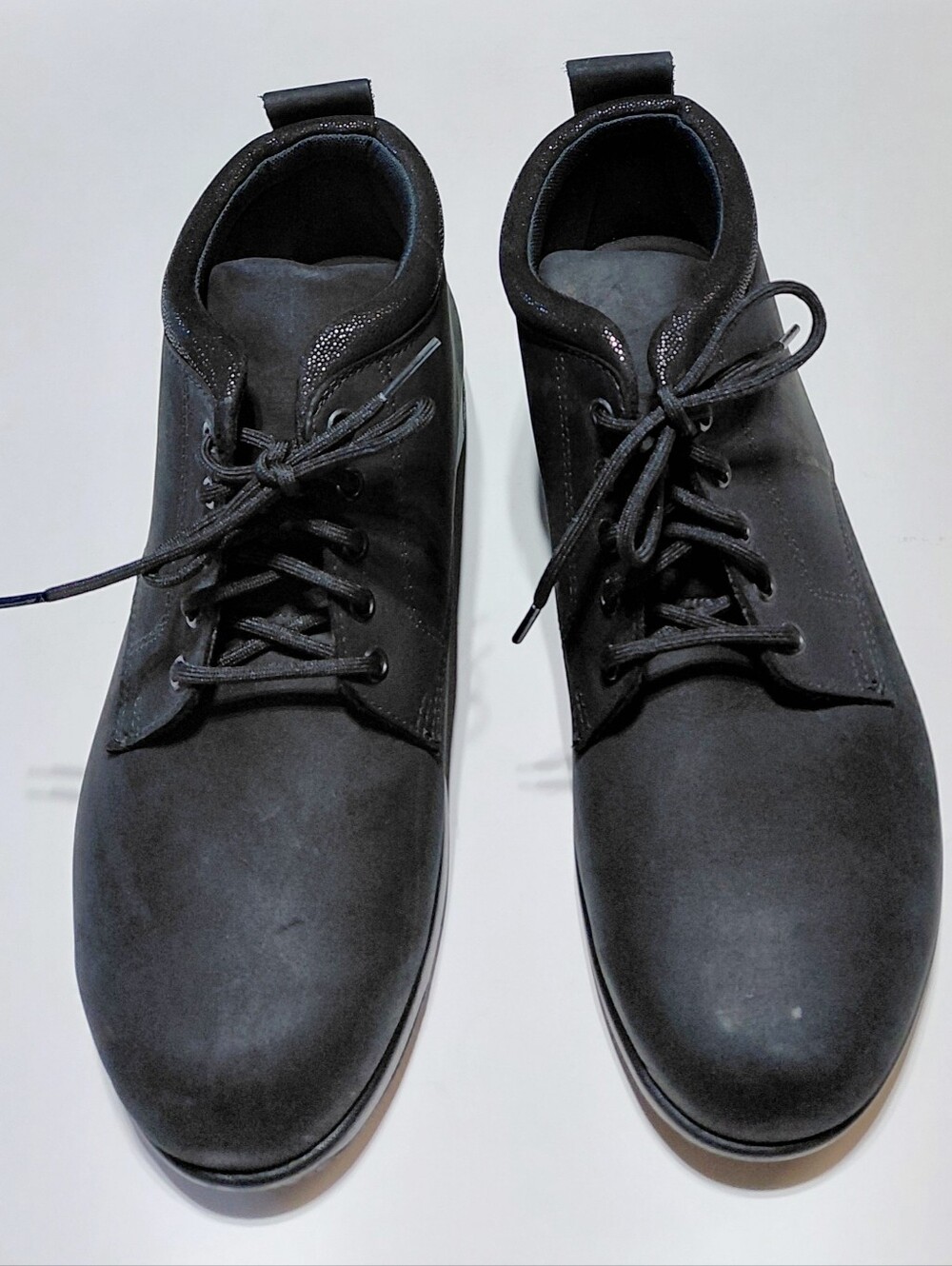 SAS Women's Gretchen Black Lace Up  Boot Size 9W